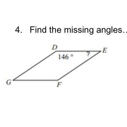 What are the missing Angles