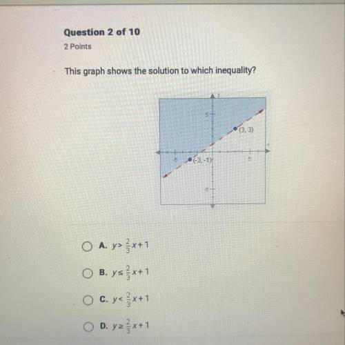 PLEASE HELP - which option is correct?