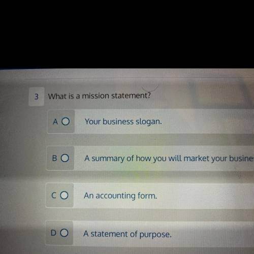 What is a mission statement?