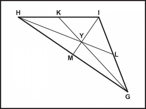 Find HY if YL=9. {Relationship with triangles}