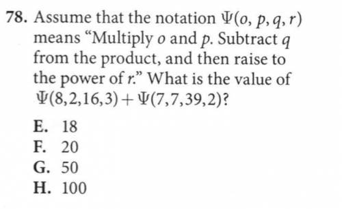 Assume that the notation (full question in the picture)