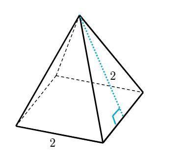 Find the surface area of this shape (here is the grid too)