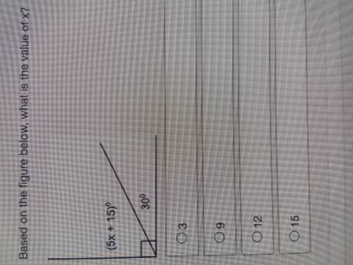 PLEASE ANSWER FAST I WILL MARK BRAINLEIST AMD 20 POINTSBased on the figure below what is the value