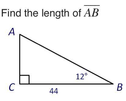 How do I find the length of AB

Also can I get explained on how to do it!!
ASAP
Answers
A-211.63
B