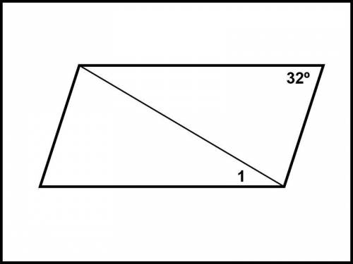 : Find the angle measures given the figure is a rhombus.