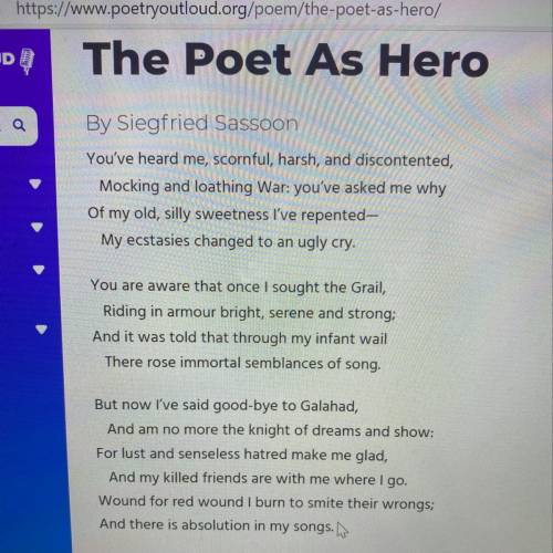 Whats the tone of this poem and example of it?