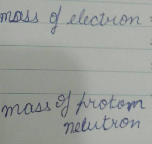 Mais o electronmass of protom?nitution