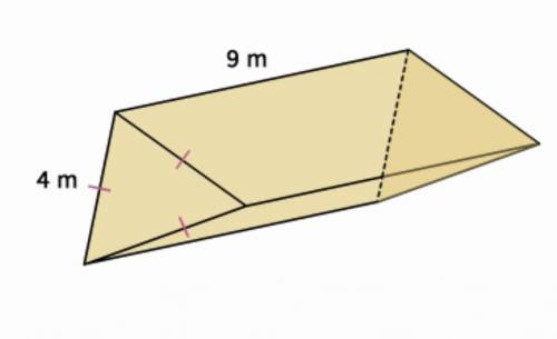 Find the approximate volume of this prism (Image down below)