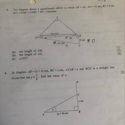 Final answer is x=4
Help me out with question 4
