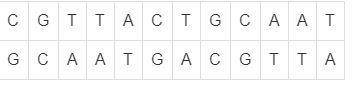 Look at the DNA sequence (1st Picture) Which sequence shows a substitution mutation? (2nd Picture)
