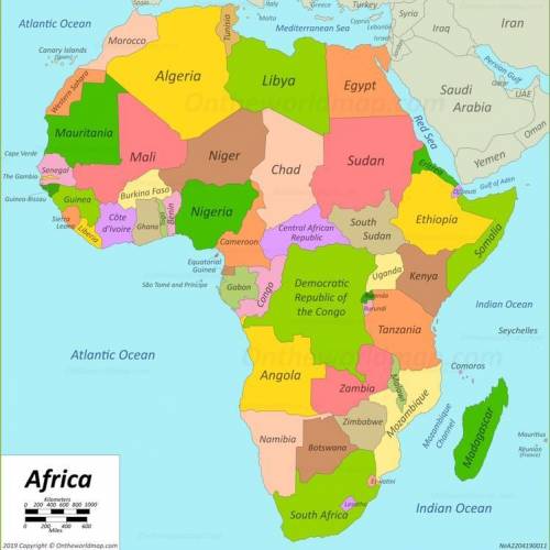 How can you infer that African did not willingly accept European

domination? (make symbols repres