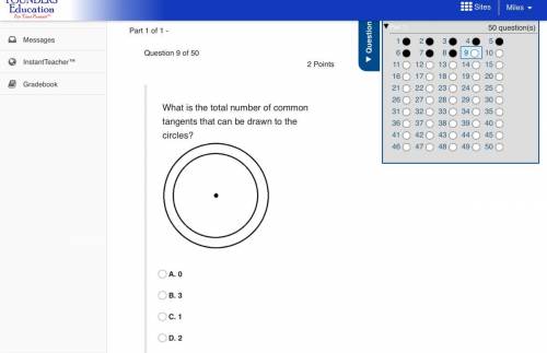 What is the total number of common tangents that can be drawn to the circles