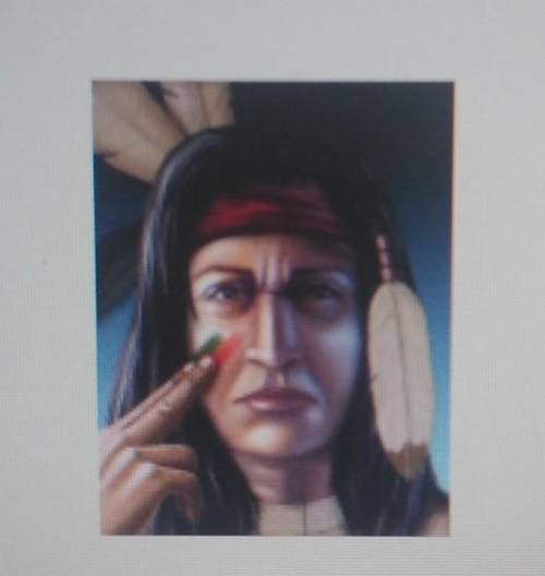 1. This image is a reference to the Native American culture. What cultural

practices do you see i