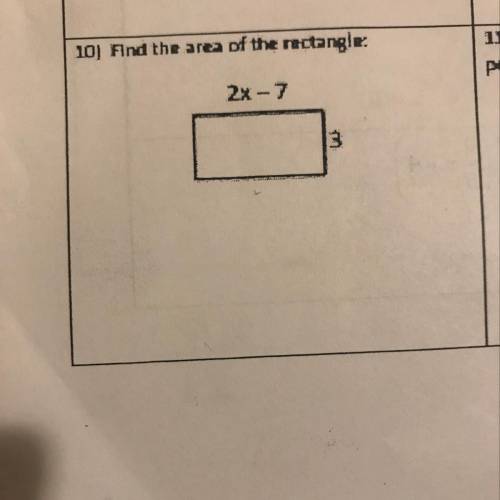 How do u find the area of a rectangle?