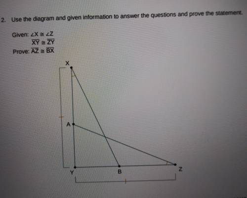 2. Use the diagram and given information to answer the questions and prove the statement.

a. Re-d