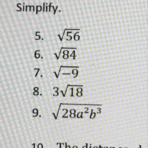 How do i solve number 8 and 9?
