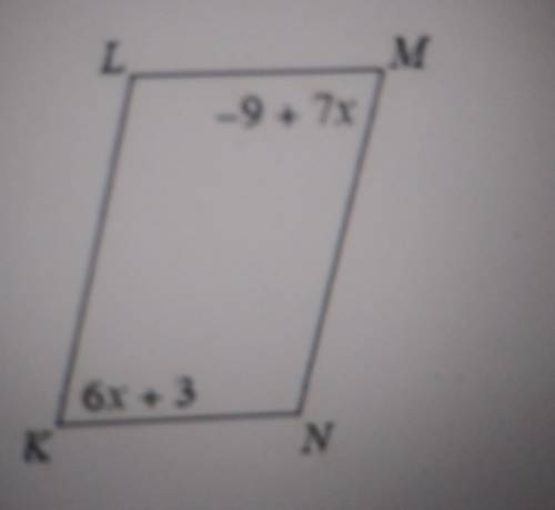 Find the measure of angle N in the parallelogram. Round your answer to the nearest degree