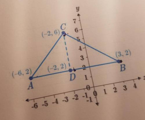 Find The Area of triangle ABC

a. 27 square unitsb. 18 square units c. 54 square unitsd. 36 square