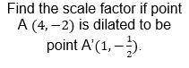 Answer Scale Factor Question