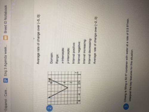 Please help me!! the pic with the graph is the question & the other 2 pics are the numbers give