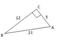 What is the secant of angle B?