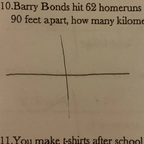 Barry Bonds hit 62 homeruns in one season. Given there are 4 bases and each base is

90 feet apart