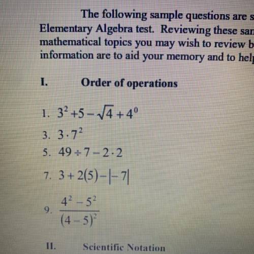 I need some help ASAP I need to explain the process and the answers of each of those