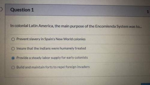 In colonial Latin America , the main purpose of the ecomienda system was to