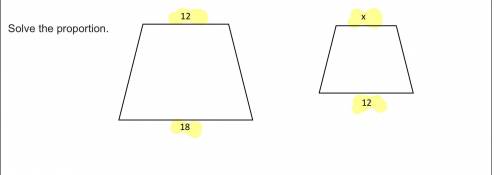 Solve the proportions. Can you please solve this one problem for me it may not be too hard for you.