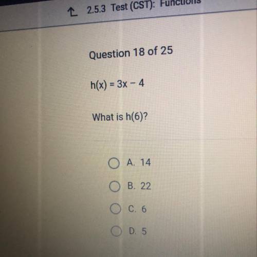 I need help. What is h(6)?