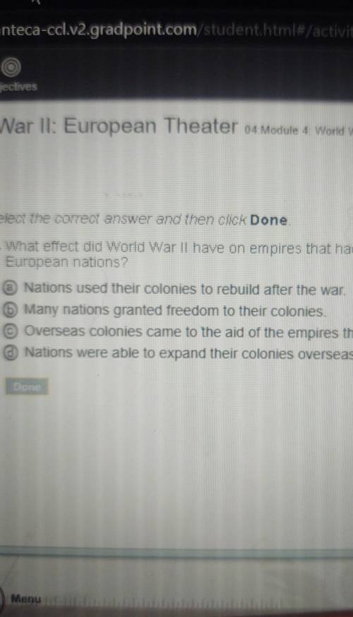 What effect did World War II have on empires that had been created by European nations?