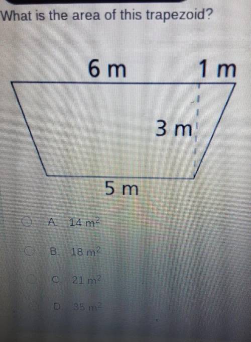 What Is the area of the trapezoid