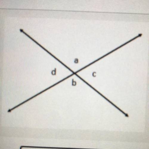 If a=120 degrees find the measures of b,c, and d