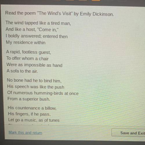 THE OTHER PART TO THE EMILY DICKINSON POEM