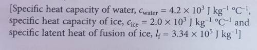 What is the amount of heat released when 0.8 kg of water at 25°C cools until it becomes ice at -6°C