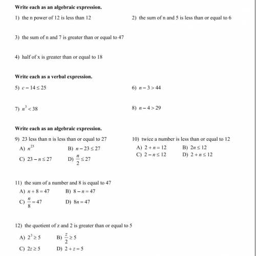 Help me ! on these problems
