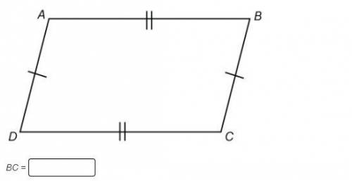 In the figure shown, AB = 8 and AD = 5. What is BC?
