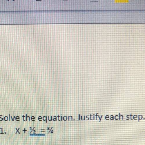 Solve the equation. Justify each step. I need help pls :/