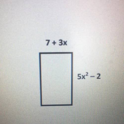 What is the perimeter of the figure to the right if x = 1?

A. 3
B. 10
C. 13
D. 28
F. 51
5x-2