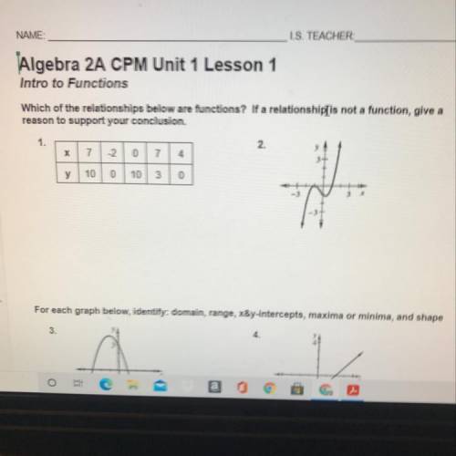 Someone please help me algebra 2
100 points