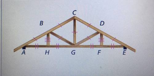 Name 3 pairs of congruent segments in the figure. Explain how you know they are congruent