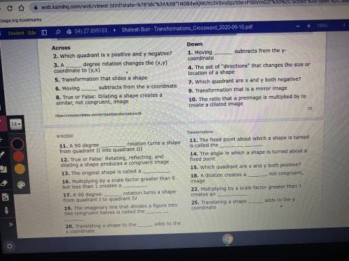 Can someone answer these for me ?