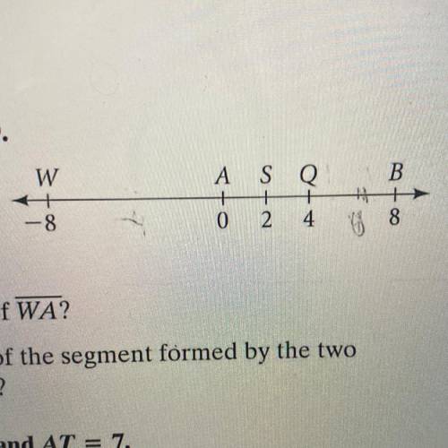 GEOMETRY HELP!!
What is the coordinate of the midpoint of segment QB?