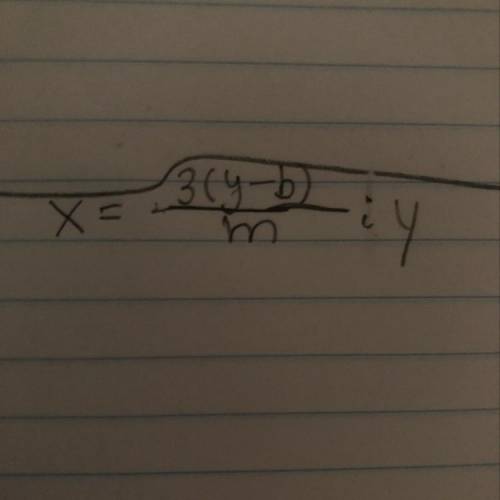 (WORTH 20 POINTS)
Solve for y