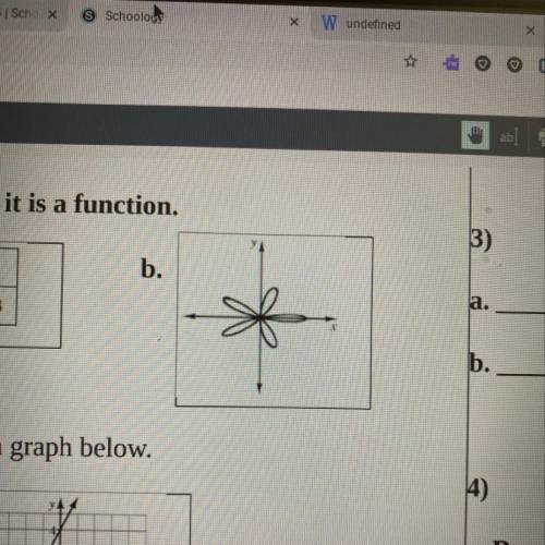 I need help figuring out if this is a function or not.