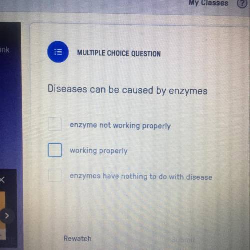 Disease can be caused by enzymes?