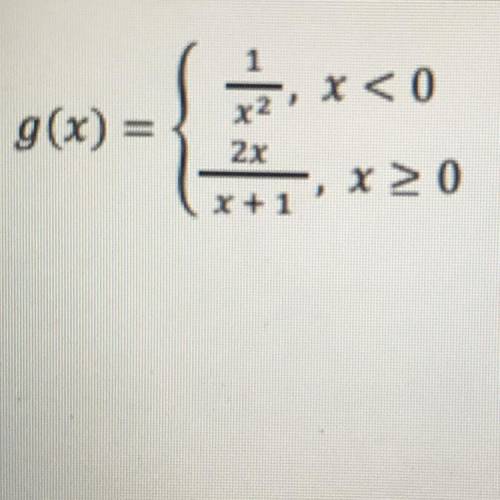 Find the limit as x approaches positive infinity, negative infinity, 0 from the left, and 0 from th