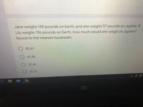 How much would she weigh on jupiter