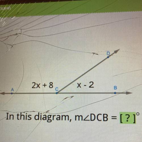 What does DCB EQUAL [?]°