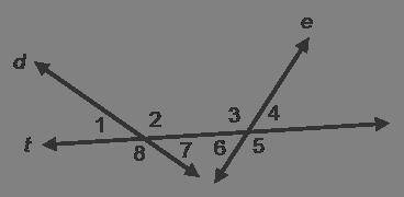 Which angle is an alternate exterior angle to ∠8?

∠3
∠4
∠5
∠6 
*20 POINTS*